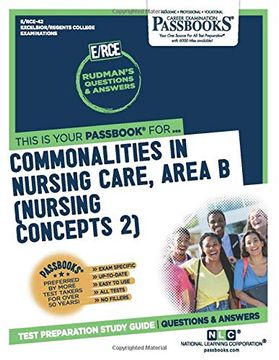 portada Commonalities in Nursing Care, Area b (Nursing Concepts 2) (en Inglés)