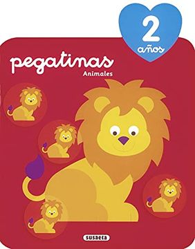portada Pegatinas Animales 2 Años (Crece con Pegatinas) (in Spanish)