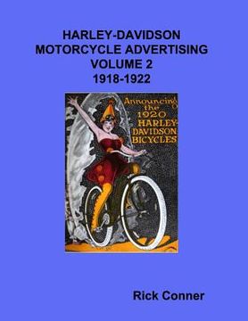 portada Harley-Davidson Motorcycle Advertising Vol 2: 1918-1922 (in English)