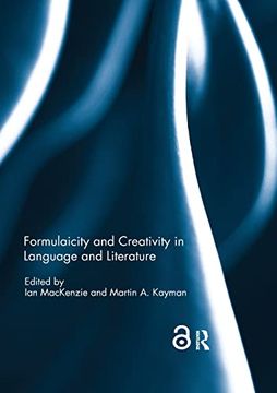 portada Formulaicity and Creativity in Language and Literature (en Inglés)