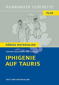 portada Iphigenie auf Tauris: Hamburger Leseheft Plus Königs Materialien (en Alemán)