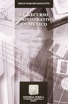 portada El Recurso Administrativo En Mexico