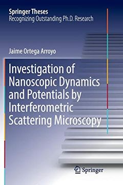 portada Investigation of Nanoscopic Dynamics and Potentials by Interferometric Scattering Microscopy (Springer Theses) 