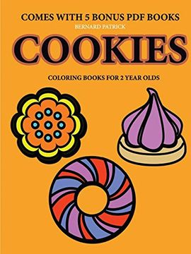 portada Coloring Books for 2 Year Olds (Cookies) (en Inglés)