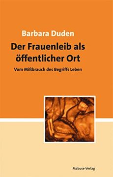 portada Der Frauenleib als Öffentlicher ort (en Alemán)