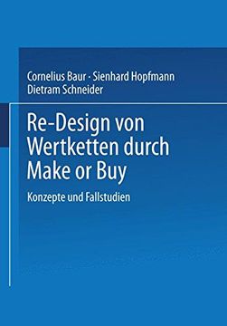 portada Re-Design von Wertkette durch Make or Buy: Konzepte und Fallstudien