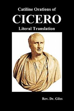 portada catiline orations of cicero - literal translation (en Inglés)