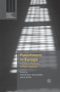 portada Punishment in Europe: A Critical Anatomy of Penal Systems (in English)