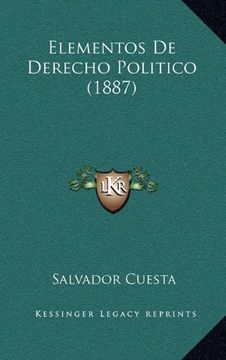 portada Elementos de Derecho Politico (1887)
