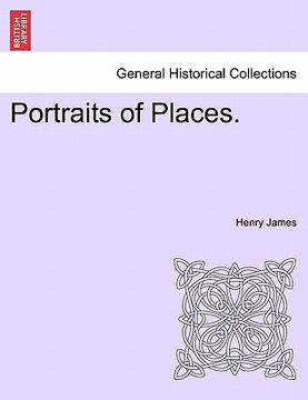 portada portraits of places. (en Inglés)