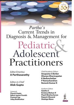 portada Partha's Current Trends in Diagnosis & Management for Pediatric & Adolescent Practitioners (en Inglés)
