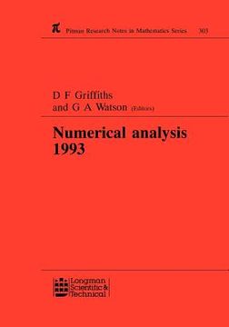 portada numerical analysis 1993 (en Inglés)