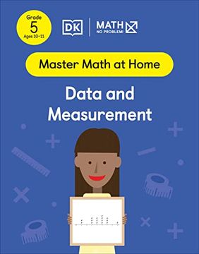 portada Math - no Problem! Data and Measurement, Grade 5 Ages 10-11 (Master Math at Home) (in English)