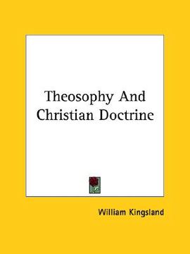 portada theosophy and christian doctrine (en Inglés)