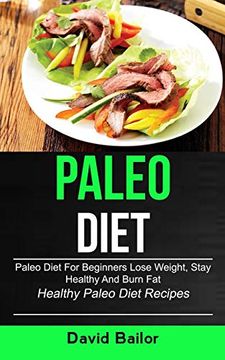 portada Paleo Diet: Paleo Diet for Beginners to Lose Weight, Stay Healthy and Burn fat (Healthy Paleo Diet Recipes) 