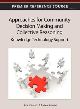 portada approaches for community decision making and collective reasoning
