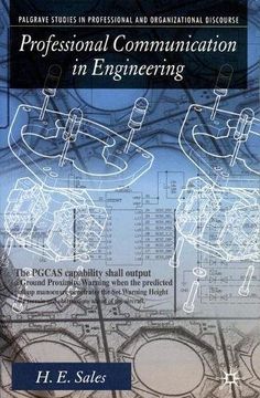 portada Professional Communication in Engineering (Palgrave Studies in Professional and Organizational Discourse) 