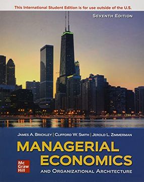 portada Managerial Economics & Organizational Architecture 7th Edition (in English)