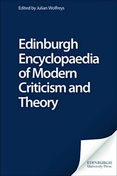 portada Edinburgh Encyclopedia of Modern Criticism and Theory (en Inglés)