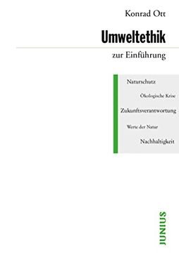 portada Umweltethik zur Einführung (en Alemán)