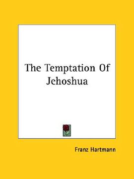 portada the temptation of jehoshua (in English)