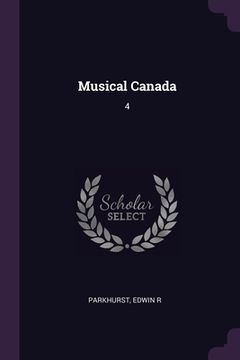 portada Musical Canada: 4 (en Inglés)