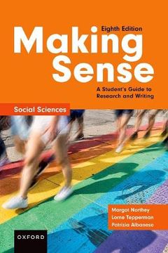 portada Making Sense in the Social Sciences: A Student'S Guide to Research and Writing (in English)