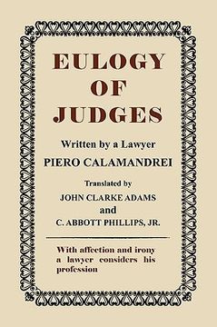 portada eulogy of judges (en Inglés)