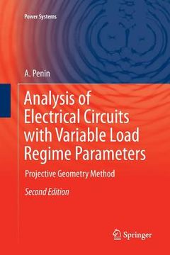 portada Analysis of Electrical Circuits with Variable Load Regime Parameters: Projective Geometry Method (in English)