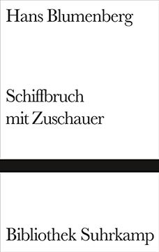 portada Schiffbruch mit Zuschauer: Paradigma Einer Daseinsmetapher: 1263 (in German)