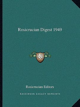 portada rosicrucian digest 1949 (in English)