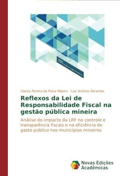 portada Reflexos da Lei de Responsabilidade Fiscal na gestão pública mineira