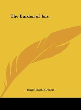 portada the burden of isis (en Inglés)