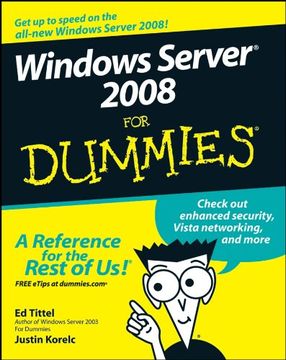 portada Windows Server 2008 for Dummies (en Inglés)
