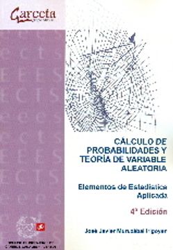 portada Cálculo De Probabilidades Y Teoría De Variable Aleatoria : Elementos De Estadística Aplicada
