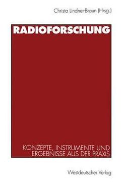 portada Radioforschung: Konzepte, Instrumente Und Ergebnisse Aus Der PRAXIS (en Alemán)