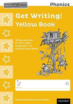 portada Read Write Inc. Phonics: Get Writing! Yellow Book Pack of 10 (en Inglés)