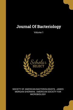 portada Journal Of Bacteriology; Volume 1 (en Inglés)