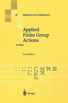 portada applied finite group actions (en Inglés)