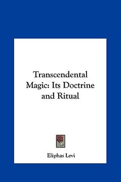 portada transcendental magic: its doctrine and ritual (en Inglés)