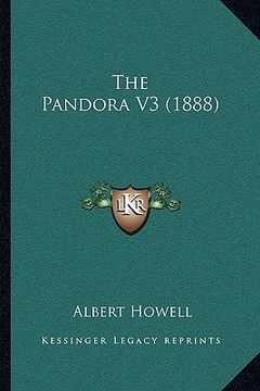 portada the pandora v3 (1888) (en Inglés)