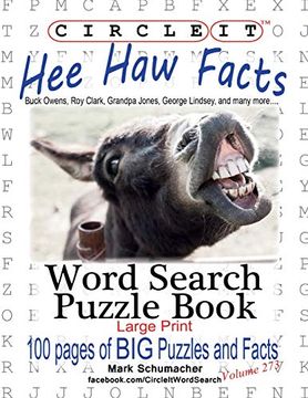 portada Circle it, hee haw Facts, Word Search, Puzzle Book 