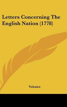 portada letters concerning the english nation (1778) (en Inglés)