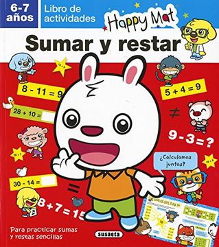 portada Sumar y restar 6-7 años (Happy Mat)