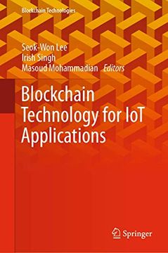 portada Blockchain Technology for iot Applications (Blockchain Technologies) (en Inglés)