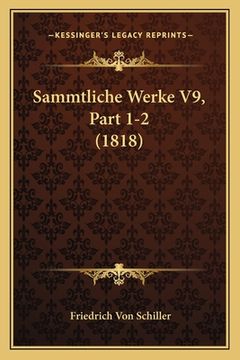 portada Sammtliche Werke V9, Part 1-2 (1818) (en Alemán)