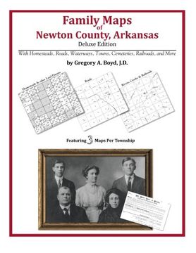 portada Family Maps of Newton County, Arkansas (en Inglés)