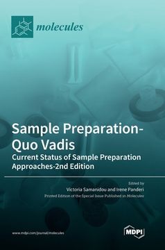 portada Sample Preparation-Quo Vadis: Current Status of Sample Preparation Approaches-2nd Edition (en Inglés)