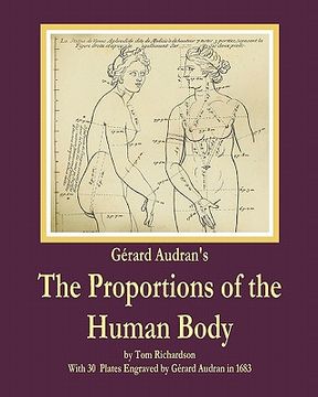 portada gerard audran's the proportions of the human body (en Inglés)