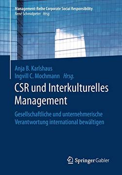 portada Csr und Interkulturelles Management: Gesellschaftliche und Unternehmerische Verantwortung International Bewältigen (in German)